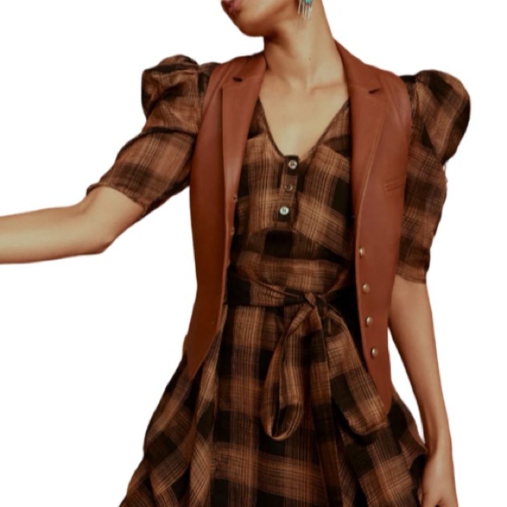 Temperley London silk cotton blend dress - Picture 3 of 3